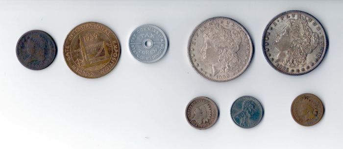 Old coins