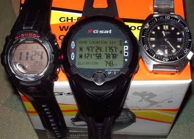 GH615 with other watches