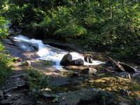 Bare Mountain trail creek