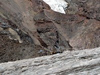 Camp Muir from below