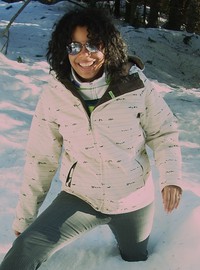 Heather in snow