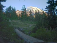Mowich Lake to Spray Park Trail August