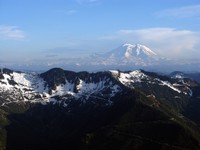 Mt Rainier from Mail Box Peak