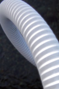 conduit over river