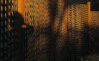 fence in santa monica mountains