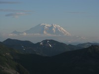 floating Mt Rainier