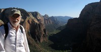 Alex on Angels Landing