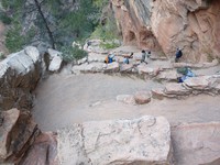Angels Landing switchbacks