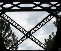 Cedar River trail bridge