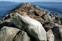 Columbia River south jetty looking back
