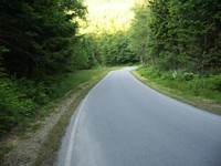 Dirty Harrys Balcony Trailhead road