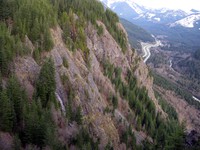 Dirty Harrys Balcony waterfall