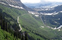 Going to the Sun Road and Highline Trail