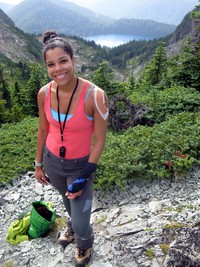 Heather at Knapsack Pass