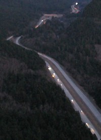 I90 from Dirty Harrys Balcony