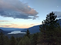 Lake Wenachee from viewpoint