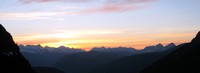 Logan Pass sunset