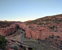 Long Canyon Buff Trail Road