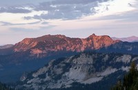 Marcus Peak from Sourdough Ridge