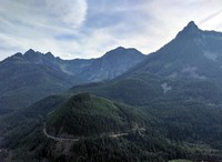 McClellan Butte and more from off trail ledge