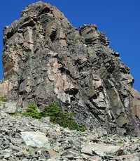 Mt Fremont Easter Island rock