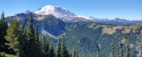 Mt Rainier from Slide Mt