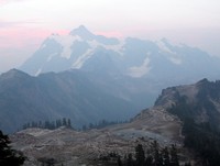 Mt Shunsan from Table Mountain