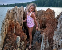 Olive at Rattlesnake Lake