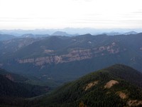 Palisades from a hill across the way