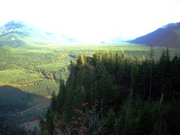 Rattlesnake Ledge from top of north side trail