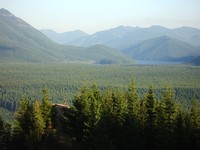 Rattlesnake Ledge from top of north side trail