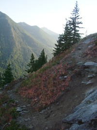 Rock Lake trail August
