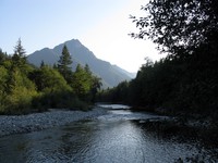 Russian Butte over Middle Fork