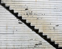 Skykomish Hotel stairs