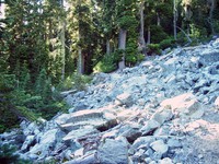 Snow Lake trail July
