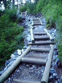 Snow Lake trail July