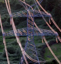 South Tiger Mountain power lines