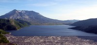 Spirit Lake and St Helens from Independence Pass trail
