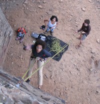 Summer and Heather and Charlie Vantage rocks