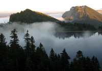 Summit Lake and Bearhead Mountain