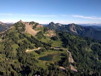 Tipsoo Lake and Naches Peak from Yakima Peak