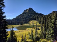 Yakima Peak over Tipsoo