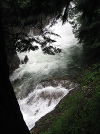 above Franklin Falls