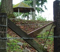 barbed gazebo