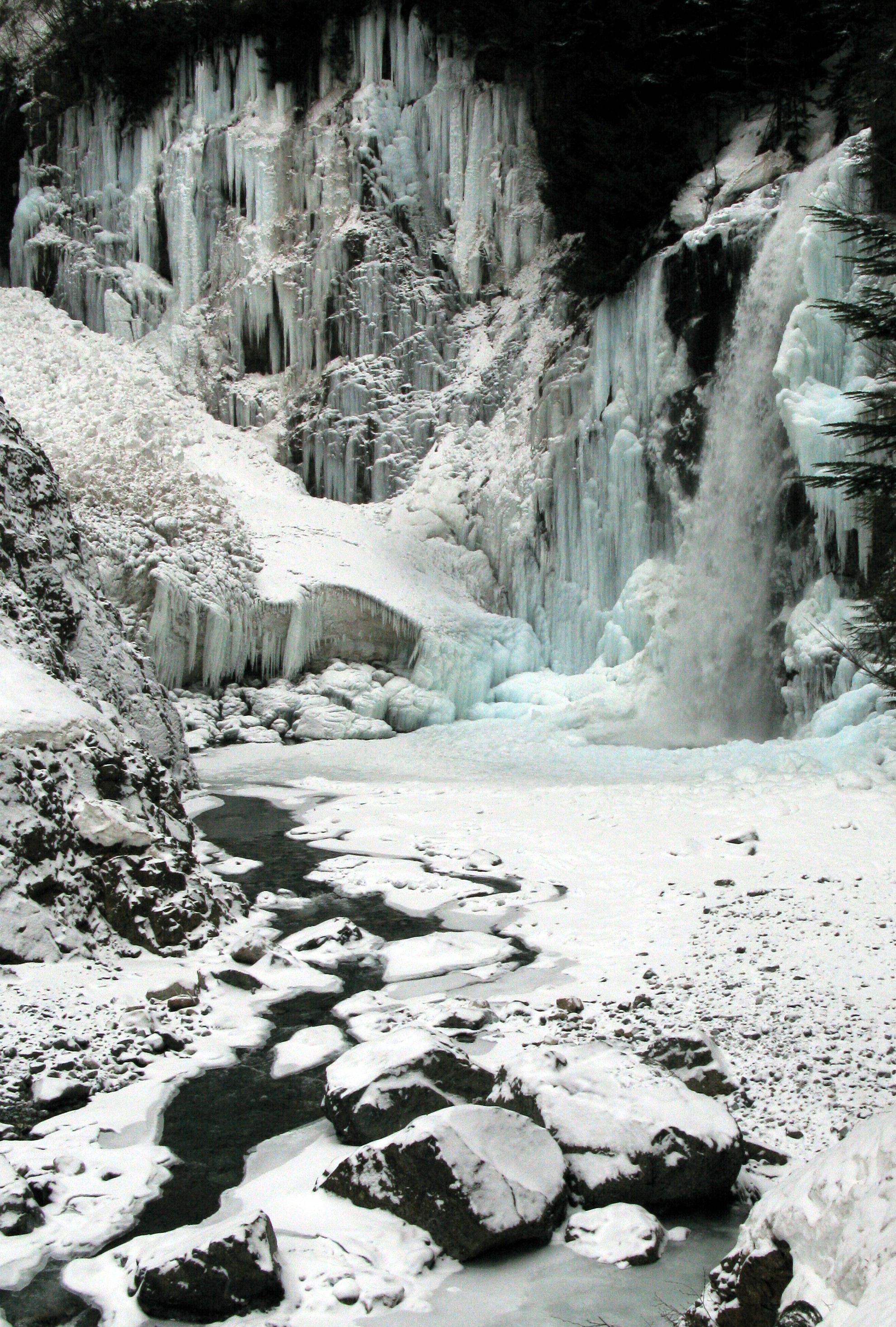 Franklin Falls winter