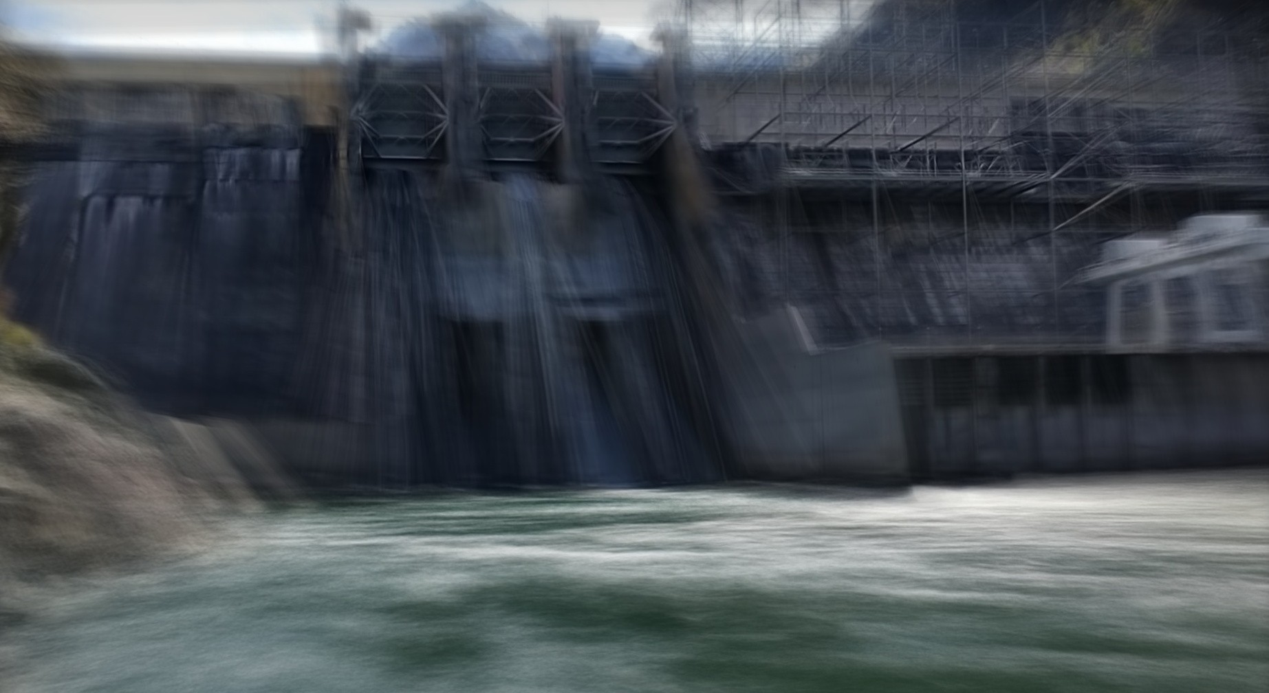 Hells Canyon Dam 03 warped over time