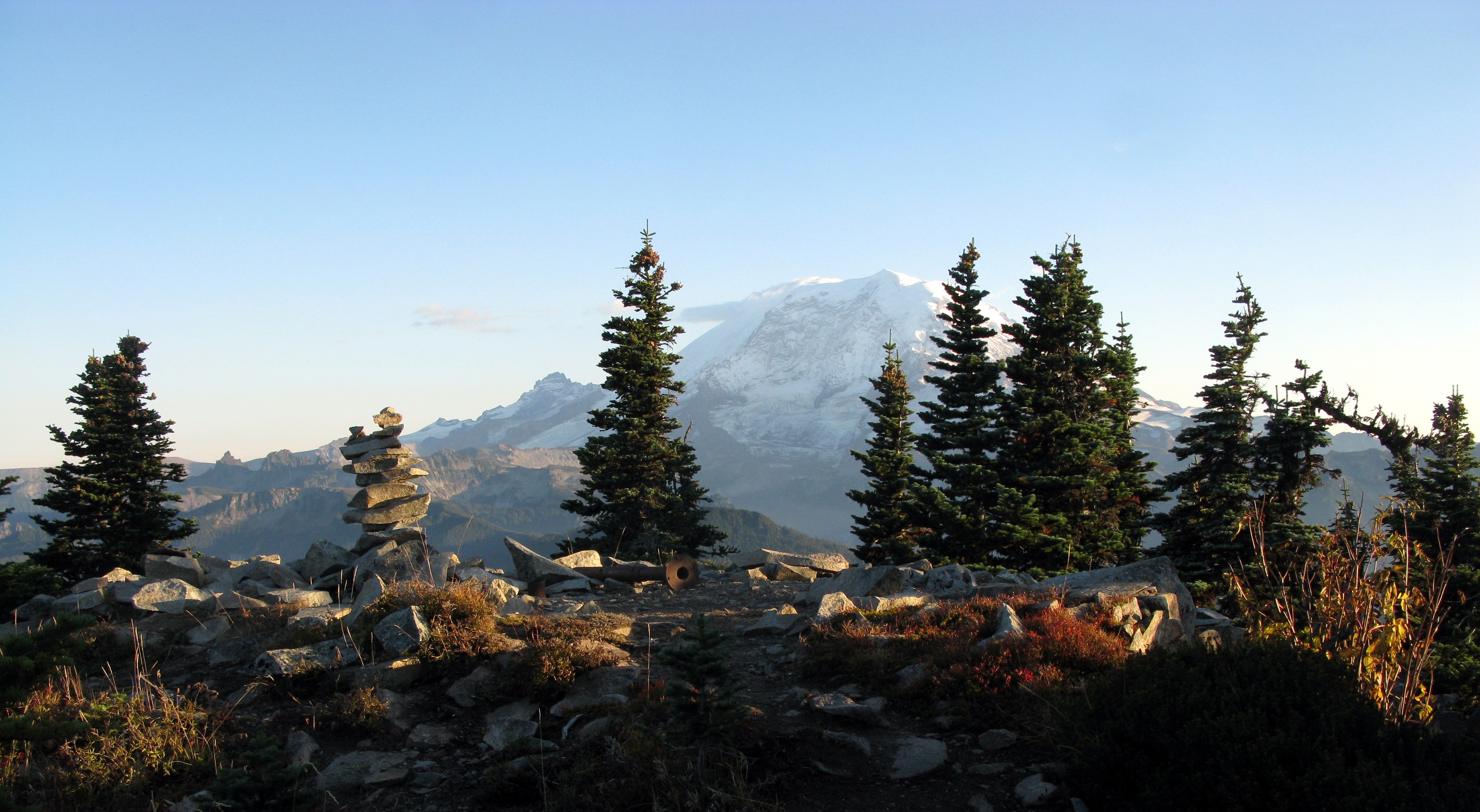 Mt Rainier from Bearhead Mt