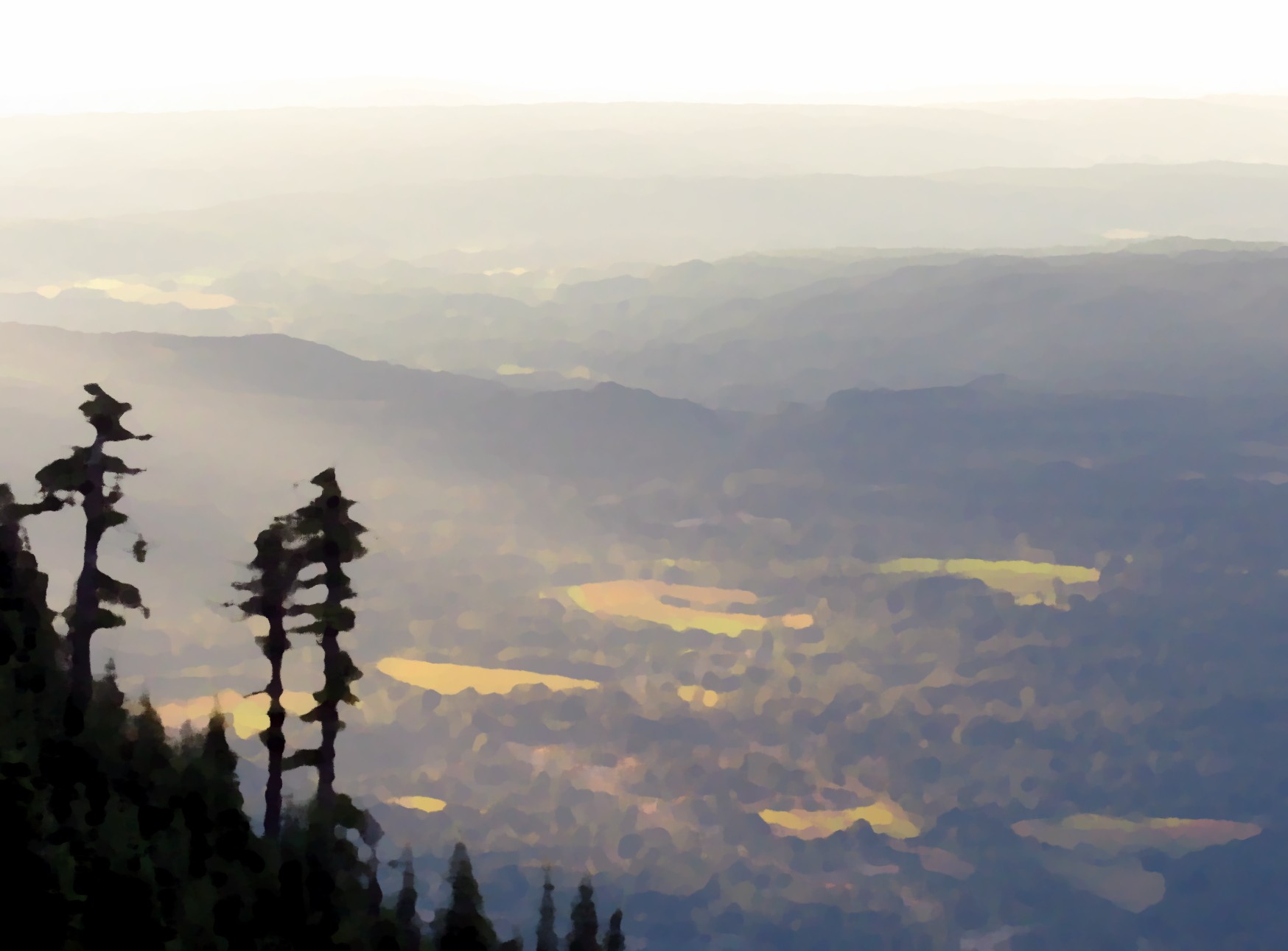 North Bend from Mt Washington