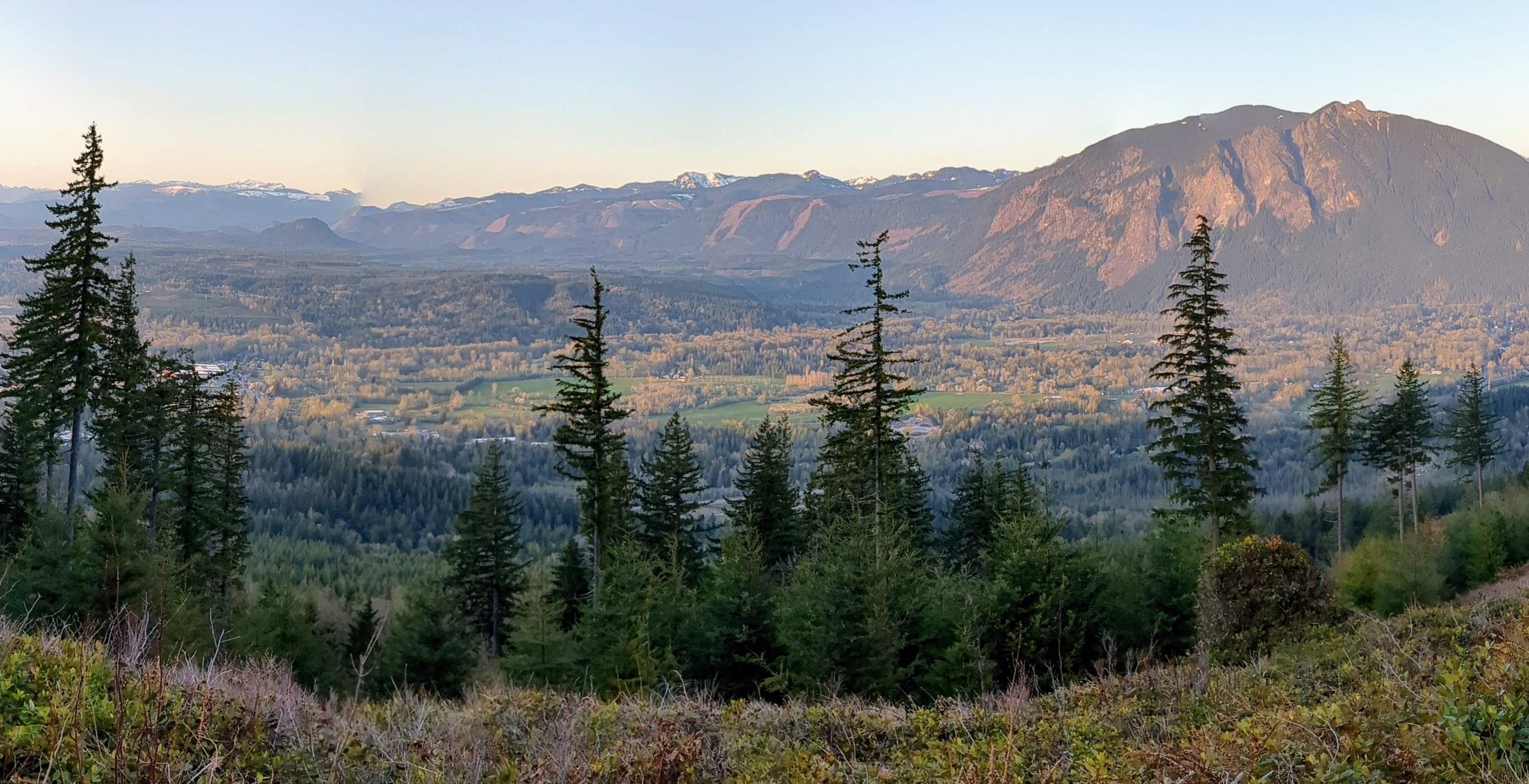 North from Rattlesnake Mountain
