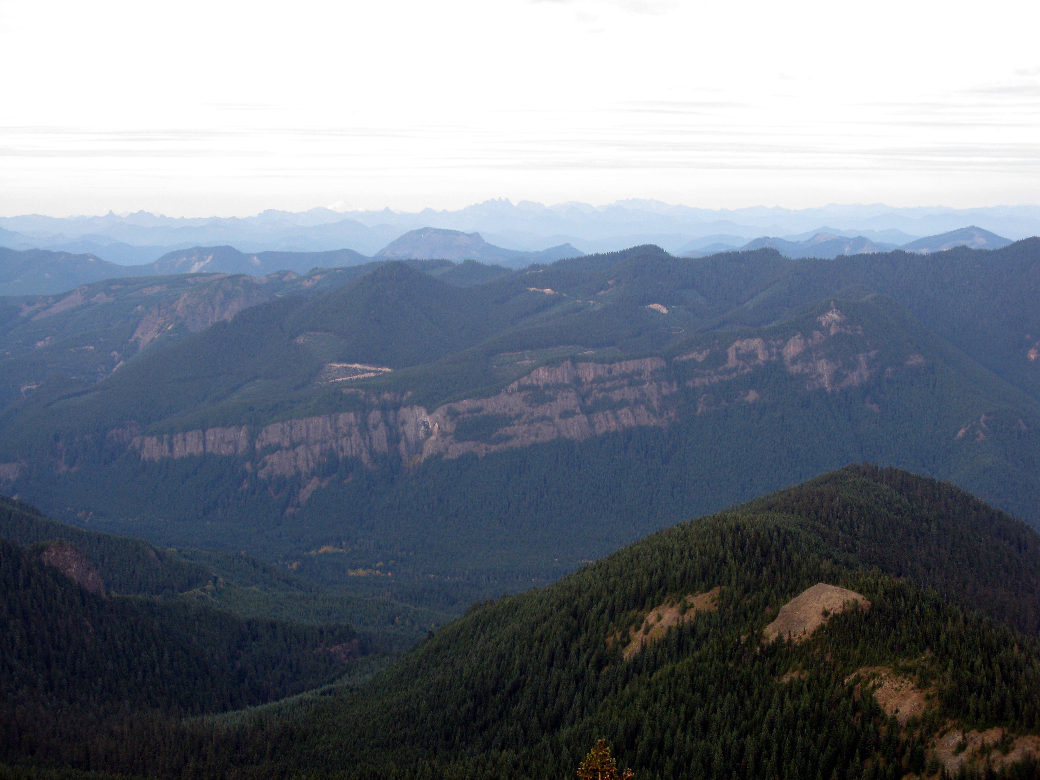 Palisades from a hill across the way